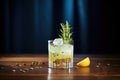 herb garnished cocktail, unique take on classic