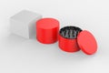 Herb Grinder Mockup Royalty Free Stock Photo