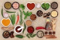 Herb and Spice Food Seasoning Royalty Free Stock Photo