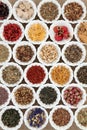 Herb Tea Sampler Royalty Free Stock Photo