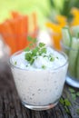 Herbage curd Royalty Free Stock Photo