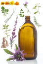 Herbal and alternative medicine concecpt Royalty Free Stock Photo