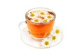 Herbal camomile tea