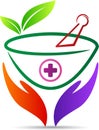 Herbal care logo