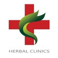 Herbal Clinic Logo - Editable File