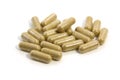 Herbal drug capsule Royalty Free Stock Photo