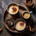herbal Masala Chai or traditional beverage tea