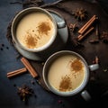 herbal Masala Chai or traditional beverage tea Royalty Free Stock Photo