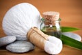 Herbal massage compress Royalty Free Stock Photo