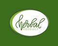 Vegetarian Label, Green Logo, Herbal Stamp Vector