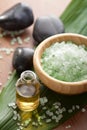 Herbal salt and oil