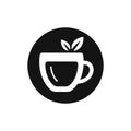 Herbal tea vector icon