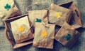 Herbal vintage packaging