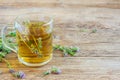 Herbal wild thyme tea
