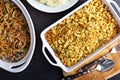 Herbed bread stuffing Royalty Free Stock Photo