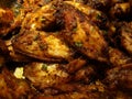 Herbed Chicken Wings Royalty Free Stock Photo