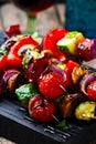 Herbed Grilled vegetables skewers