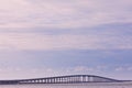 Herbert C Bonner Bridge OBX North Carolina Royalty Free Stock Photo