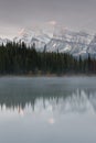 Herbert Lake, Canada Royalty Free Stock Photo