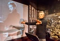 Herbert Von Karajan wax figure in Madame Tussauds museum