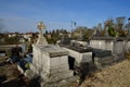 Herblay sur Seine; France - february 21 2021 : cemetery