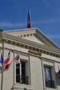 Herblay sur Seine France - february 21 2021 : the town hall