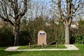 Herblay sur Seine France - february 21 2021 : war memorial