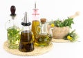 Herbs and cooking oil