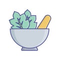 Herbs Line Style vector icon which can easily modify or edit