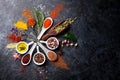 Herbs and spices Royalty Free Stock Photo