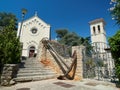 Herceg Novi, Montenegro, July 16, 2022: Church of Saint Jeronim in the old town Royalty Free Stock Photo