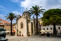 Herceg Novi , Montenegro, 2 june 2017:Old Cathedral Archangel Michael in Herceg Novi in Montenegro