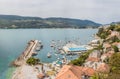 Herceg Novi old town. Historical and touristic center of Herceg Novi. Montenegro Royalty Free Stock Photo