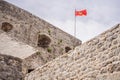 Herceg Novi old town. Historical and touristic center of Herceg Novi. Montenegro Royalty Free Stock Photo