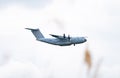 Hercules aircraft in flight Royalty Free Stock Photo