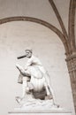 Hercules beating the centaur Nessus statue in Florence, Italy