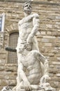 Hercules and Cacus front of the museum Palazzo Vecchio Florence