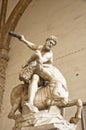 Hercules and the Centaur Nessus Royalty Free Stock Photo