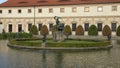 The Hercules Fountain in Wallenstein Garden, Prague Royalty Free Stock Photo