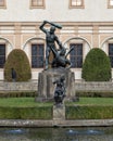 The Hercules Fountain in Wallenstein Garden, Prague Royalty Free Stock Photo