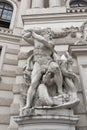 Hercules kills the Lernaean Serpent, Hydra, Hofburg, Vienna