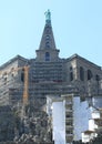 Hercules Monument at the Bergpark under Construction