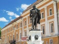 Hercules statue in Baile Herculane, Romania