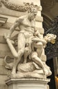 Hercules Statue - Vienna, Austria Royalty Free Stock Photo