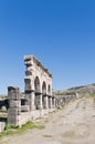 Hercules Works House at Volubilis, Morocco Royalty Free Stock Photo