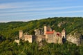 Herdegg. Beautiful old castle in the nice countryside of Austria. National Park Thaya Valley, Lower Austria - Europe.