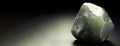 Herderite is rare precious natural stone on black background. AI generated. Header banner mockup with space. Royalty Free Stock Photo