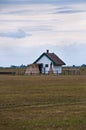 A herdsman house in the Hungarian Puzsta Royalty Free Stock Photo