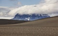 Herdubreid Mountain in Iceland Royalty Free Stock Photo