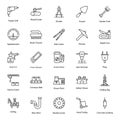 Repairing Tools line Icons Pack